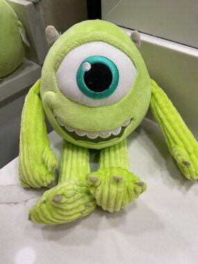 Scentsy Disney Buddy Monsters Inc. Mike Wazowski Plush 12" w Scentsy Pouch